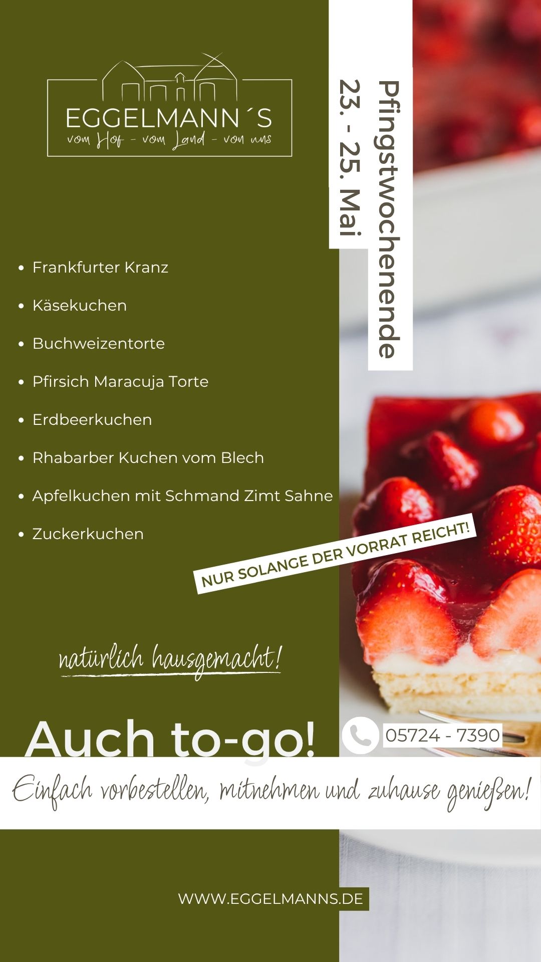Kuchen Torten Eggelmanns Hofcafe