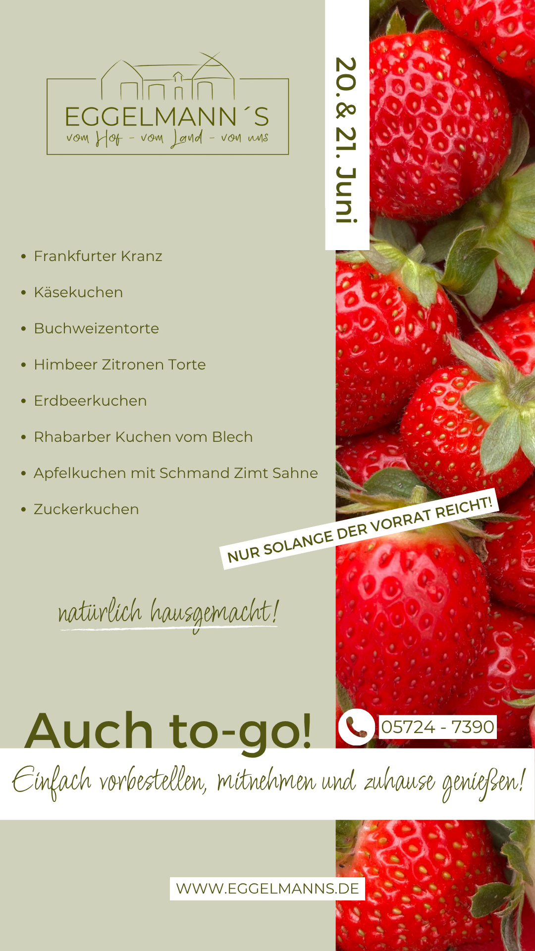 Kuchen Torten Eggelmanns Hofcafe